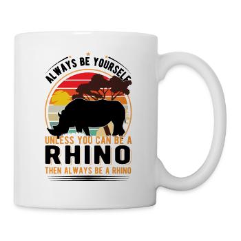 Rhino Gift Rhino - Mug - white - Right