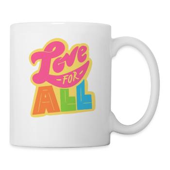Love For All LGBTQ Rainbow - Mug - white - Right