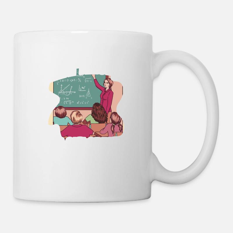 Mathématiques - Mug blanc - blanc