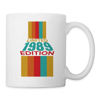 1989 Limited Edition Birthday Design - Mug - white - Right