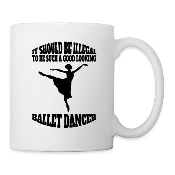 Ballet Dancer Dance Gift Ballerina Dance Class - Mug - white - Right