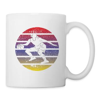 Club de basket-ball Joueurs de basket-ball Amateurs de basket-ball - Mug blanc - blanc - Droite