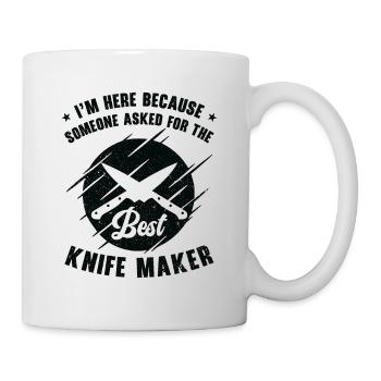 Knifemaking Knife Making Bladesmith Smithing Knife - Mug - white - Right