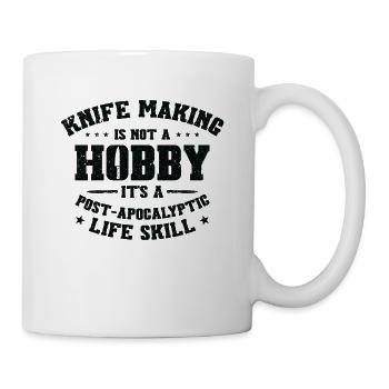 Knifemaking Knife Making Bladesmith Smithing Knife - Mug - white - Right