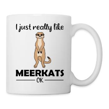Meerkat Lover Funny Saying Gift - Mug - white - Right