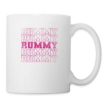 Rummy Playing Cards Hobby Romme Card Game - Mug - white - Right