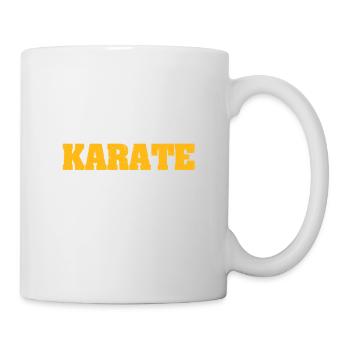 Eat Sleep Karate Repeat Funny Martial Arts - Mug - white - Right