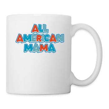 All American Mama Family - Mug - white - Right
