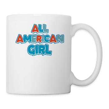 All American Girl Family 4th of July - Mug - white - Right