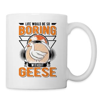 Geese Gift Goose Breeder Goose - Mug - white - Right