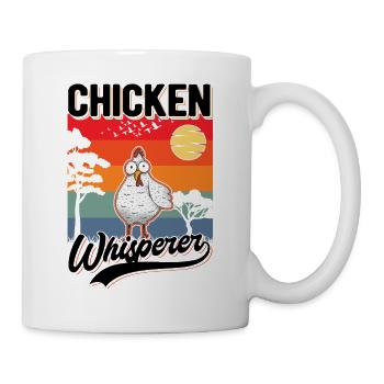 Chicken Whisperer Chicken Farmer - Mug - white - Right