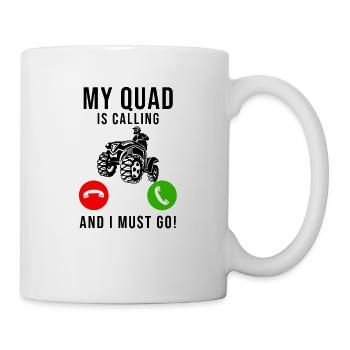 Quad Quad Riders Quad Ride VTT - Mug blanc - blanc - Droite