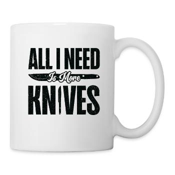 Knifemaking Knife Making Bladesmith Smithing - Mug - white - Right