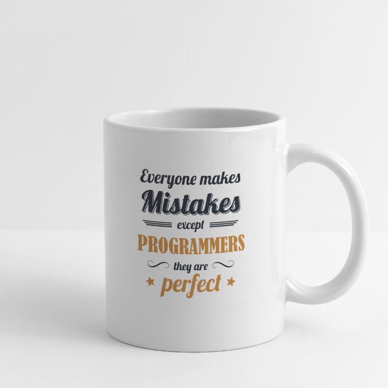 Programmers are Perfect Developer Coder Tasse