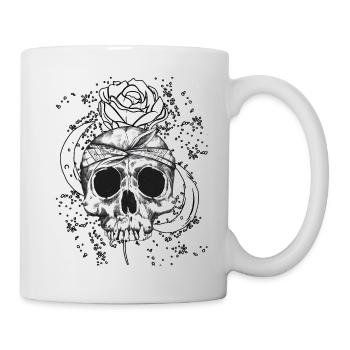 Okkult Goth Grunge Gothic Punk Metal - Tasse - Weiß - Rechts