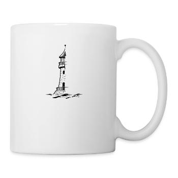 Maritime Sea Lighthouse - Mug - white - Right