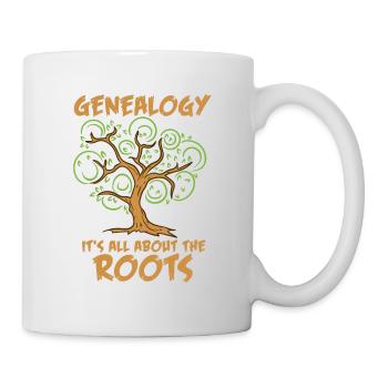GENEALOGY: It's All About The Roots - Tasse - Weiß - Rechts