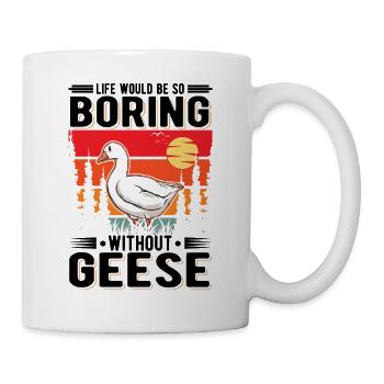 Geese Gift Goose Breeder Goose - Mug - white - Right