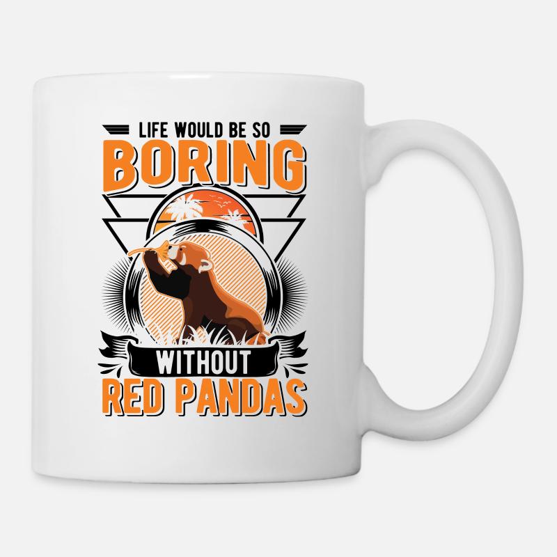 Red Panda Gift Red Panda - Mug - white