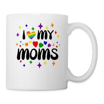 J’aime la fierté de ma mère - Mug blanc - blanc - Droite