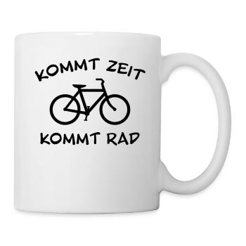Fahrrad Spruch Humor - Tasse - Weiß - Rechts