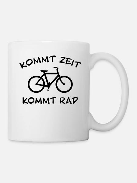 Fahrrad Spruch Humor - Tasse - Weiß
