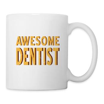 Voici à quoi ressemble un dentiste génial présent - Mug blanc - blanc - Droite