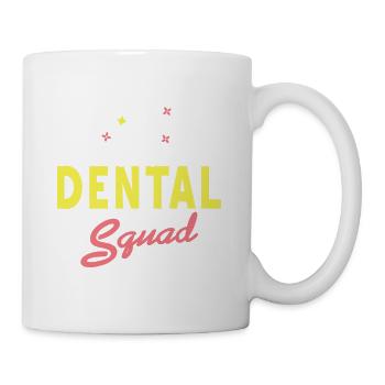 Dental Squad Cool Dentist Designs T-Shirt Present - Mug - white - Right