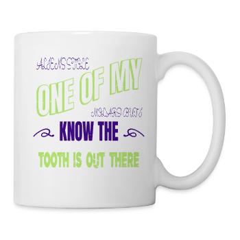 aliens alien abduction funny quote funny birthday - Mug - white - Right