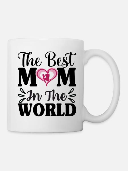 Die beste Mutter der Welt - Tasse - Weiß