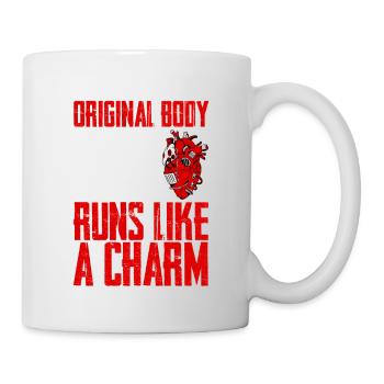 Original Body, Rebuilt Engine, Runs Like A Charm 3 - Mug - white - Right