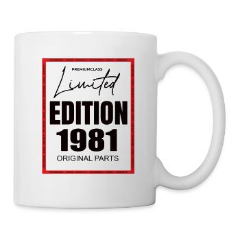 Édition limitée 1981 - Mug blanc - blanc - Droite