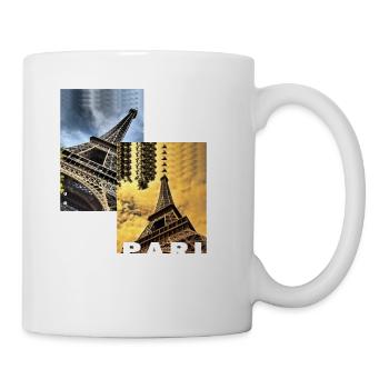 Paris France City Skyline Home Love - Mug - white - Right