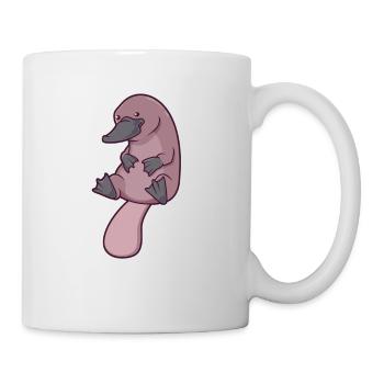 Kawaii Platypus - Tasse - Weiß - Rechts