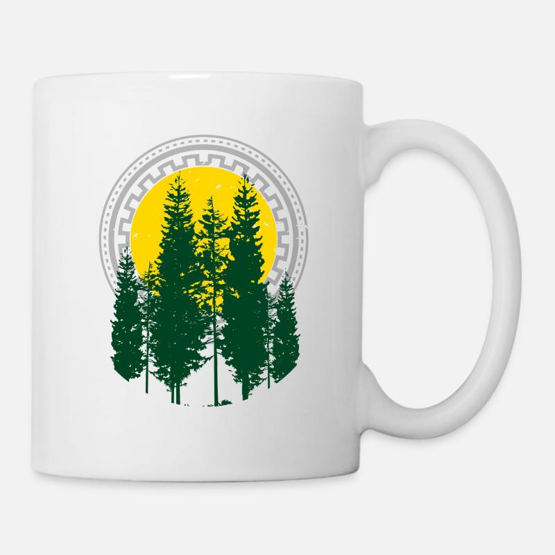 Baum - Tasse - Weiß