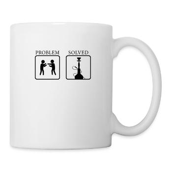 Narguilé Chicha Wasserpfeife - Mug blanc - blanc - Droite