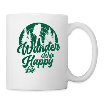 Randonnée Randonneurs Montagnes Alpinisme Randonnée Fille - Mug blanc - blanc - Droite