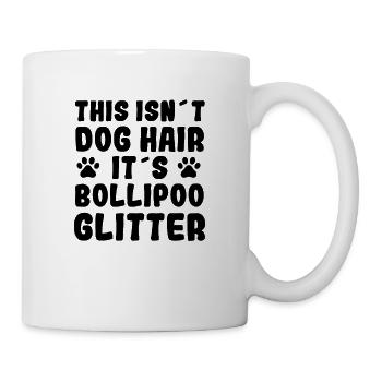 Bollipoo Hunde Hunderasse Geschenk Spruch Hund - Tasse - Weiß - Rechts