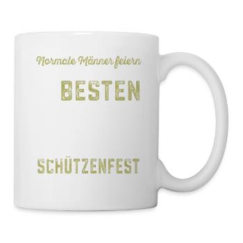 Sportschütze Sportschießen Königskompanie - Tasse - Weiß - Rechts