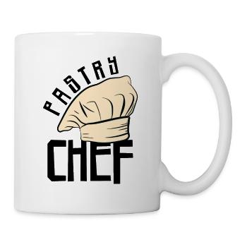 Pastry Chef Skull Baking Pastry Baked Goods - Mug - white - Right