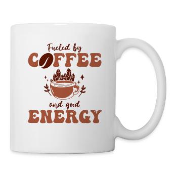 Positive Energy Coffee Energy Healer Coffee Addict - Mug - white - Right