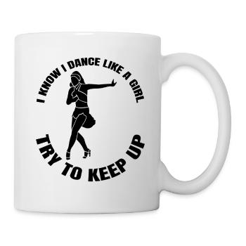 Dancer Ballerina Ballet Gift Dance Class Dance - Mug - white - Right