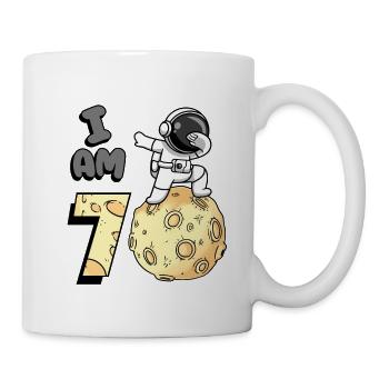 Je suis 1 chambre astronaute enfant Moon Walker 1. - Mug blanc - blanc - Droite
