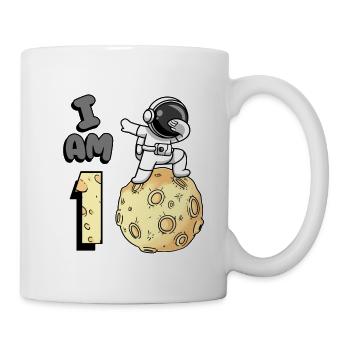 Je suis 1 chambre astronaute enfant Moon Walker 1. - Mug blanc - blanc - Droite