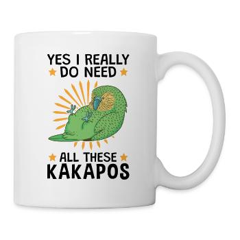 Yes I need all these Kakapo - Mug - white - Right