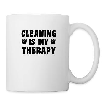 Cleaning lady Cleaning Cleaner - Mug - white - Right