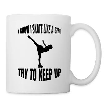 Figure Skating Ice Skating Figure Skating - Mug - white - Right