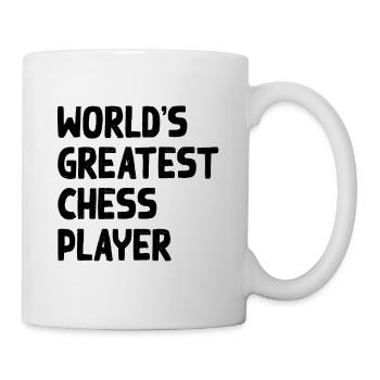 World's Greatest Chess Player - Tasse - Weiß - Rechts