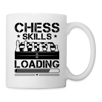 Chess Skills Loading Funny Chess Player Quotes - Tasse - Weiß - Rechts