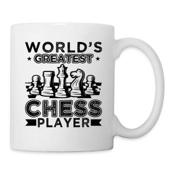 World's Greatest Chess Player - Tasse - Weiß - Rechts